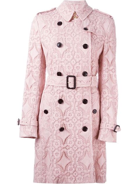 burberry pink lace coa|burberry shell trench coat.